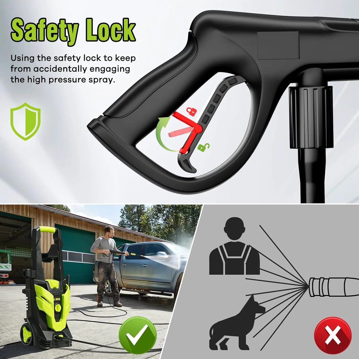 CleanPulz Pro+ Electric Pressure Washer