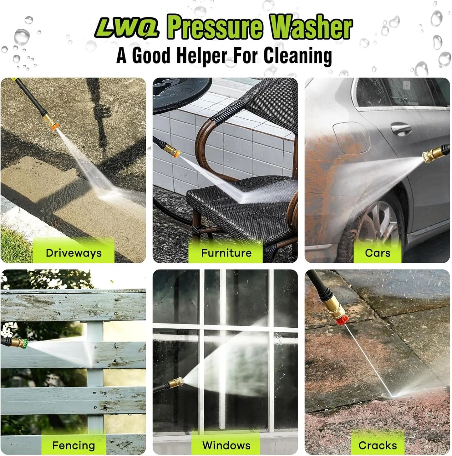 CleanPulz Pro+ Electric Pressure Washer